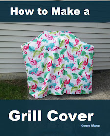 how to make a replacement gas BBQ grill cover