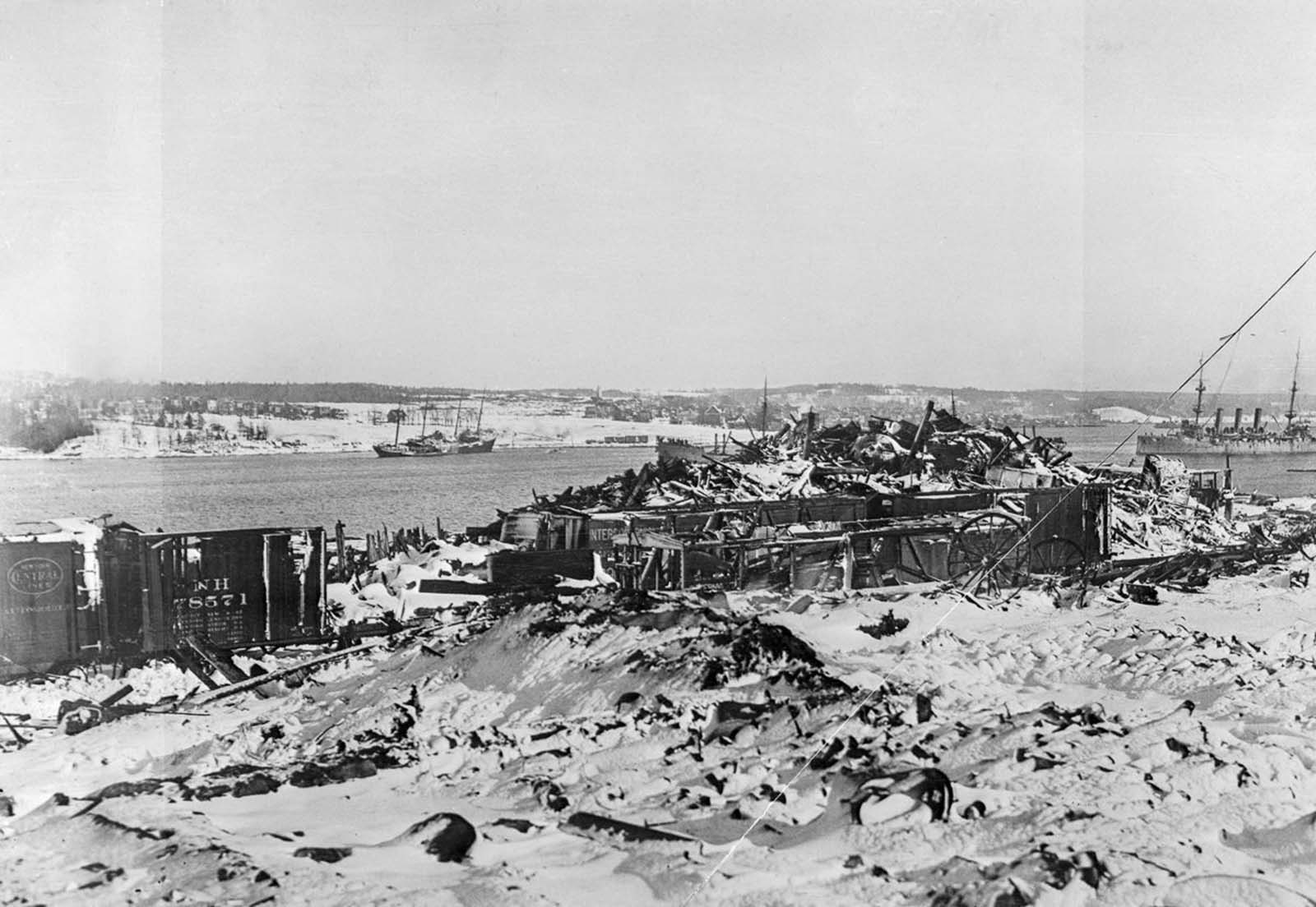 Halifax explosion photographs