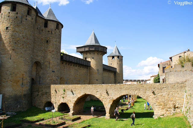Esterno del Castello Comtal di Carcassonne