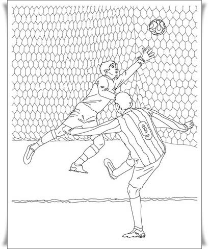 Ausmalbilder zum Ausdrucken: Ausmalbilder Fußball Ausmalbilder zum Ausdrucken: Ausmalbilder Fußball