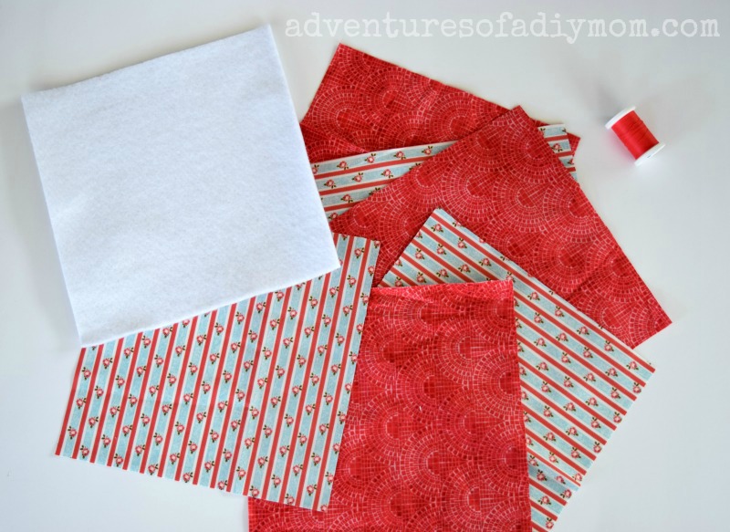 Easy Fabric Hot Pad Beginner's Sewing Project Adventures of a DIY Mom