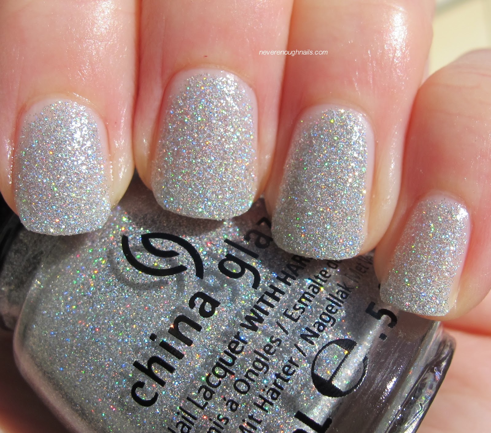 Never Enough Nails: Instead of real snow, I have China Glaze Glistening ...
