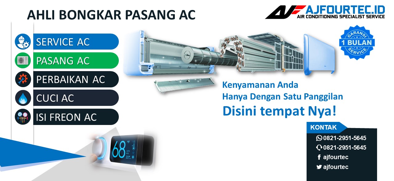 Jasa Bongkar Pasang AC di Bandung