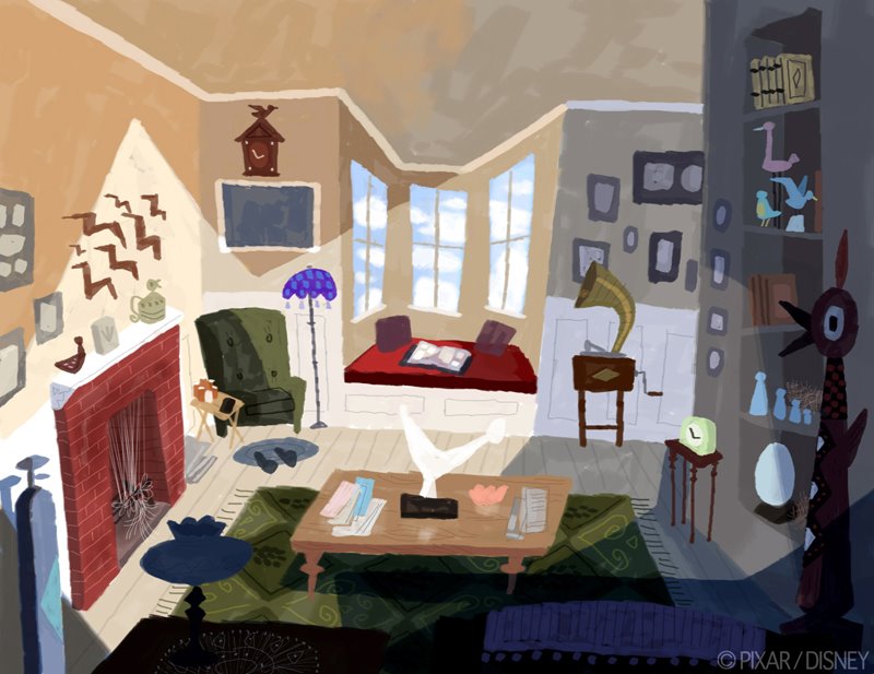 Living Lines Library: Up (2009) - Color Scripts, Part 2