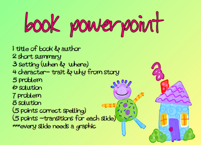 PowerPoint Book Report by amber hern