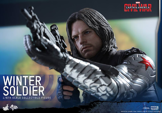 [Hot Toys] Captain America: Civil War - Winter Soldier/Bucky Barnes W9