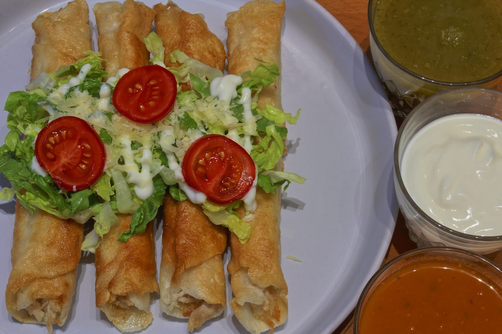 Flautas mexicanas – Saboreando Juntos