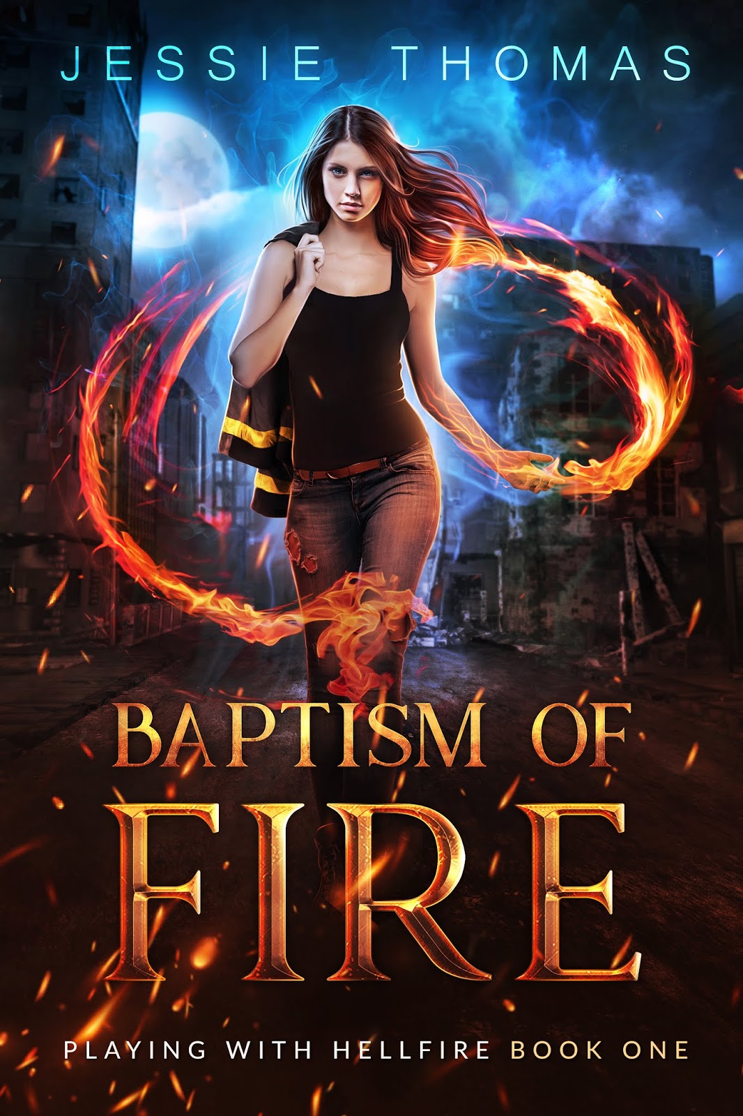 Reader's Edyn Blitz Baptism of Fire (Playing With Hellfire 1) by