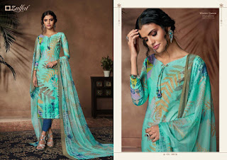 Zulfat Designer Winter Queen Woolen  Salwar Kameez Collection At Diwan Fashion