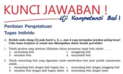 Jawab Teknik Gerakan Yang Dominan Dilakukan Dalam Permainan Sepak Bola Adalah Go To Gunung