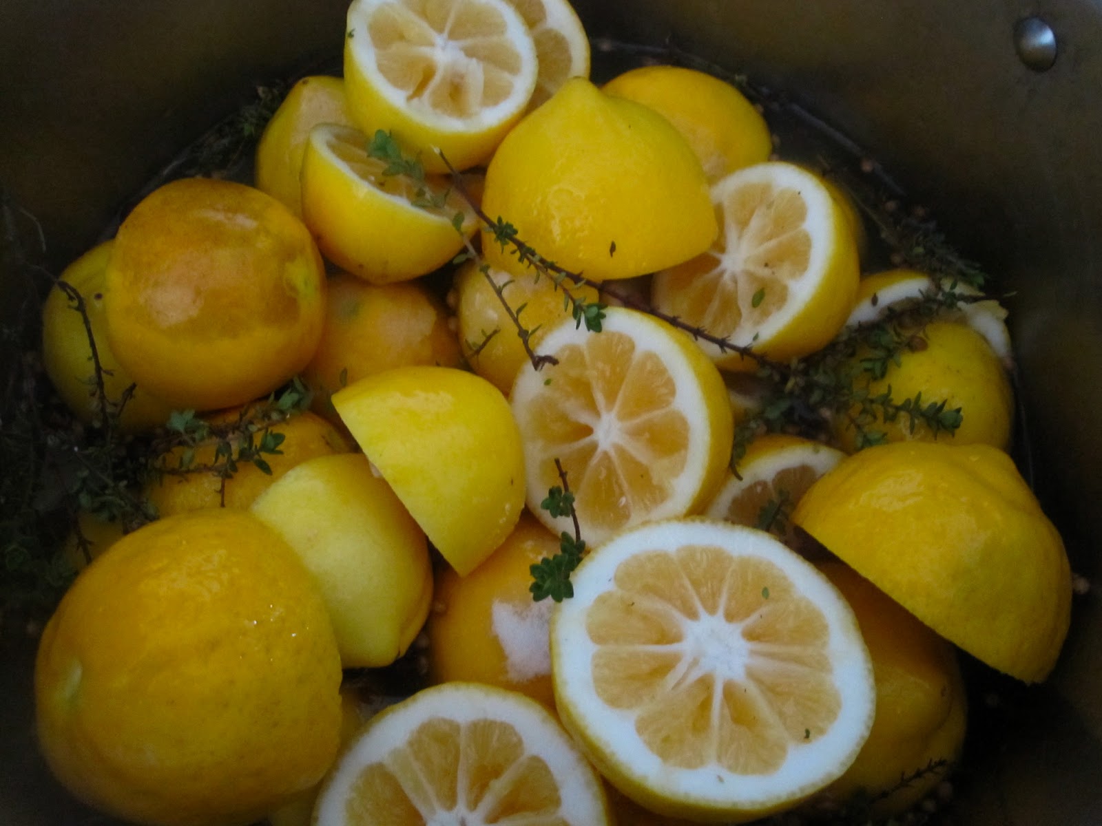 WineBookGirl Easy Lemon Confit