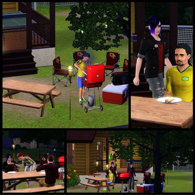 Gypsy Sim Felipe's Raging Party collage