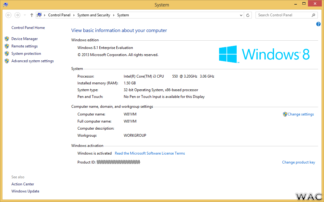 Windows Admin Center: Download Windows 8.1 Enterprise Evaluation