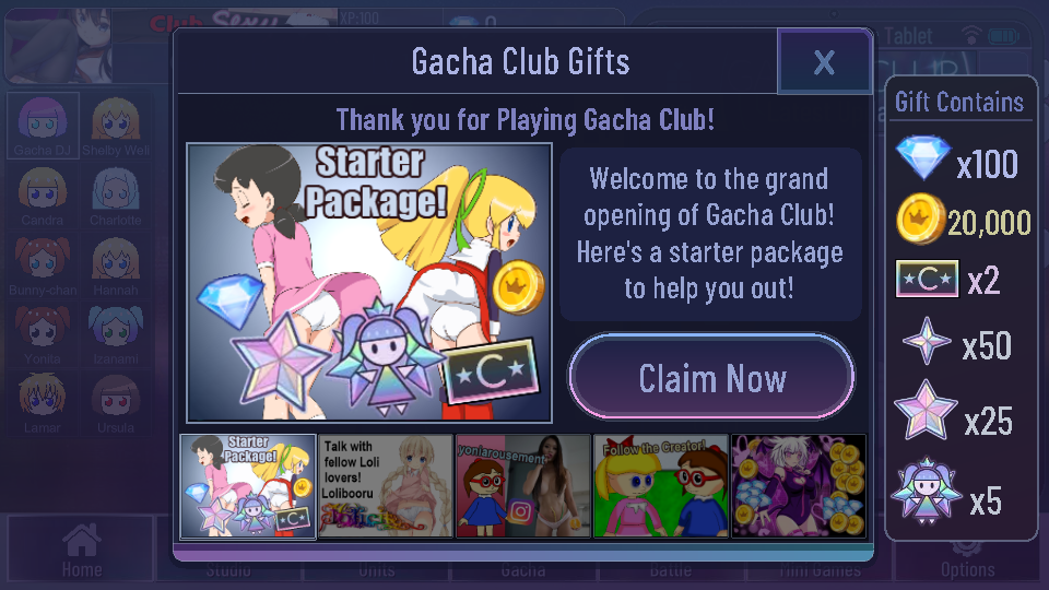 Sexy Gacha Club 18+: September 2020.