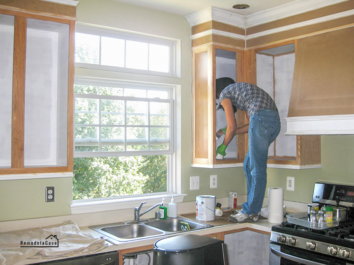 Organizar la cocina. Mueble para electrodomésticos  Kitchen cabinets  makeover, Rustic farmhouse kitchen, Kitchen renovation