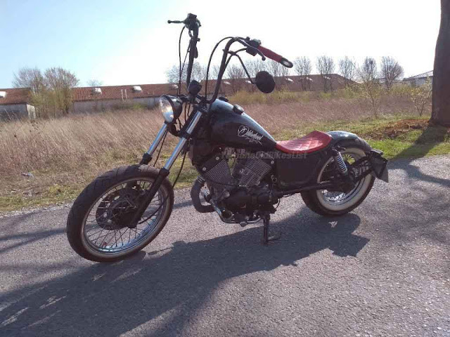 1989 Yamaha Virago 535 Bobber Custom