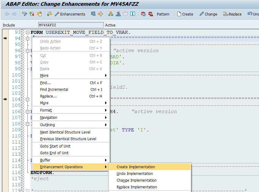 Arabic Knowledge blog مدونة المعرفة العربية SAP ABAP User Exits