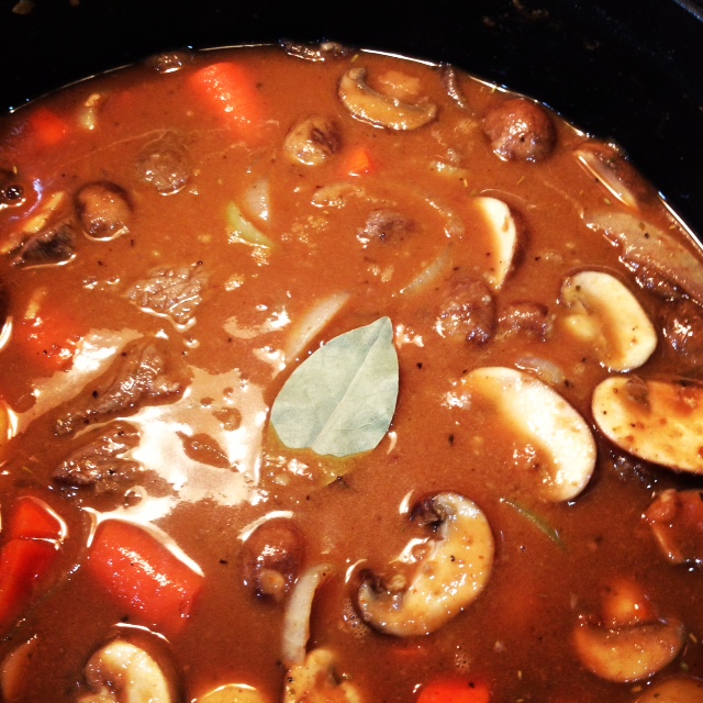 Just a Dash... of French Mustard and Beef Stew