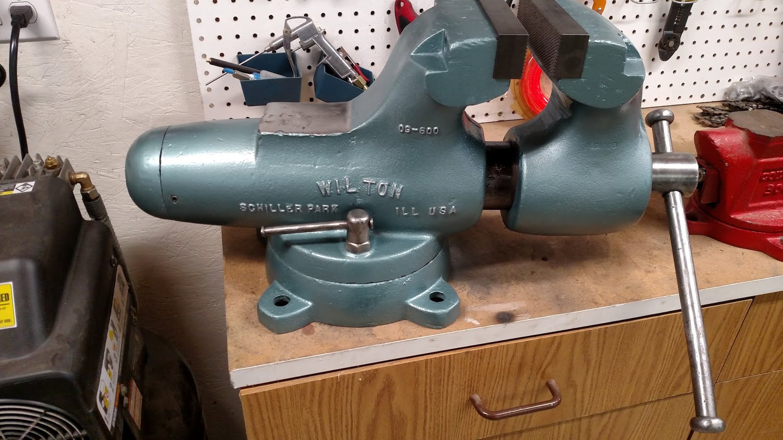 Spud's blog Wilton Model 9600 vise restoration