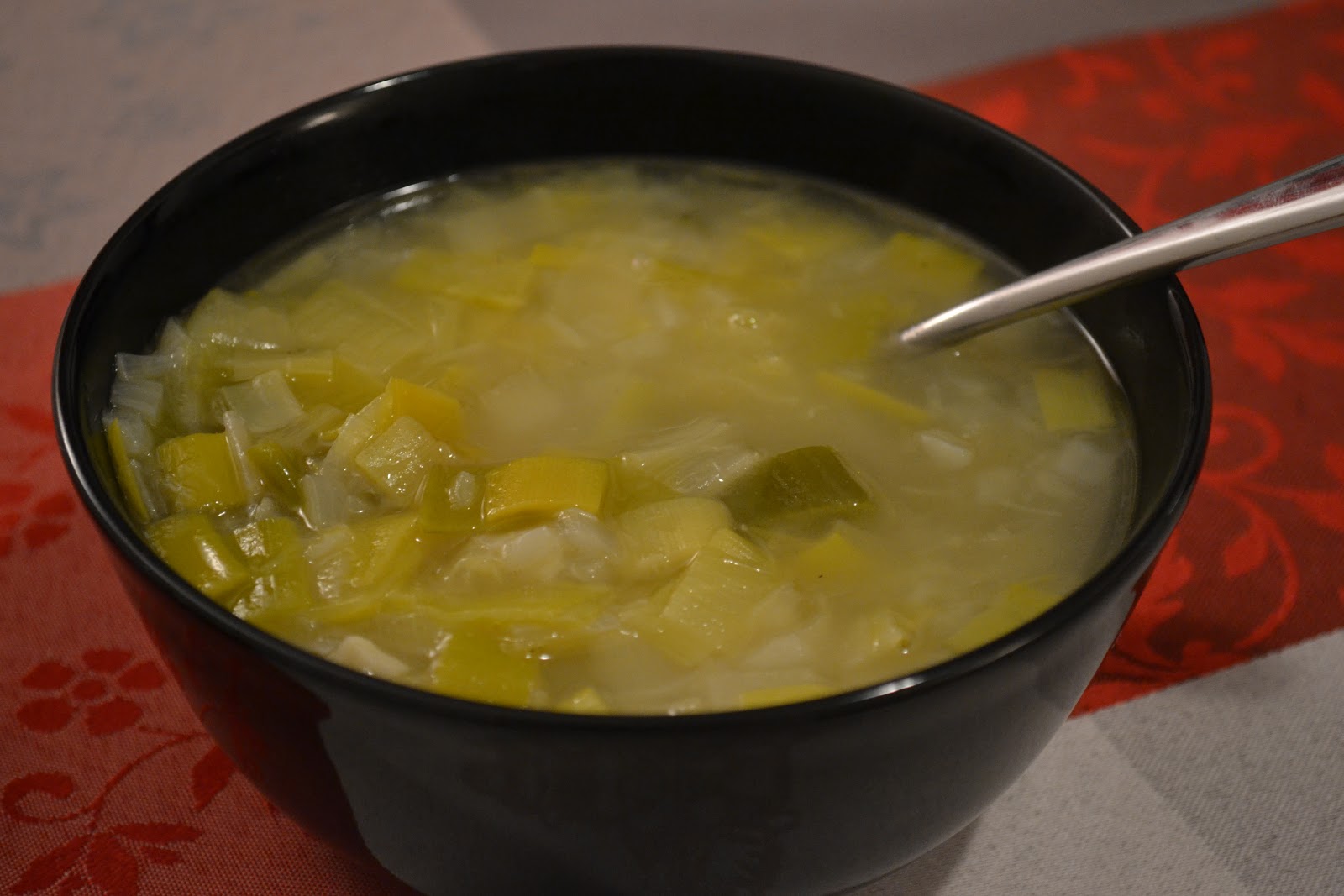 Soupe poireaux pommes de terre Soupe poireaux pommes de terre