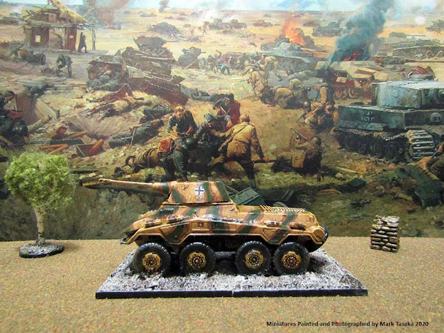 1/72 Roden 'Puma' Armour Car & Italeri Elite German Infantry
