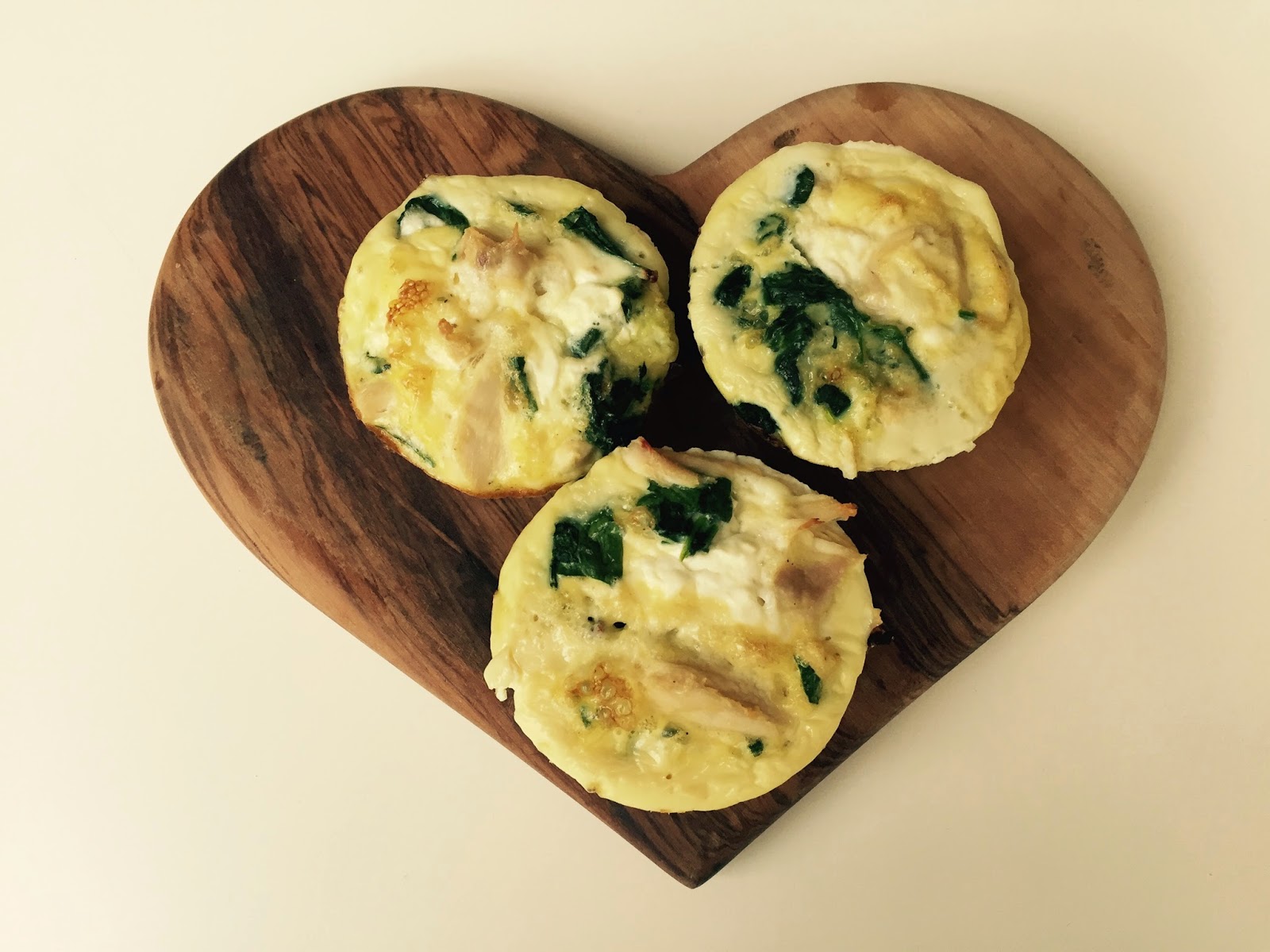 Mini Chicken, Spinach, and Cottage Cheese Frittatas