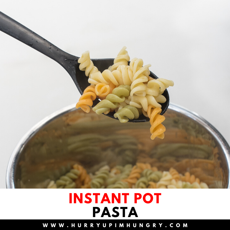 Tips & instructions for how to cook pasta in the Instant Pot