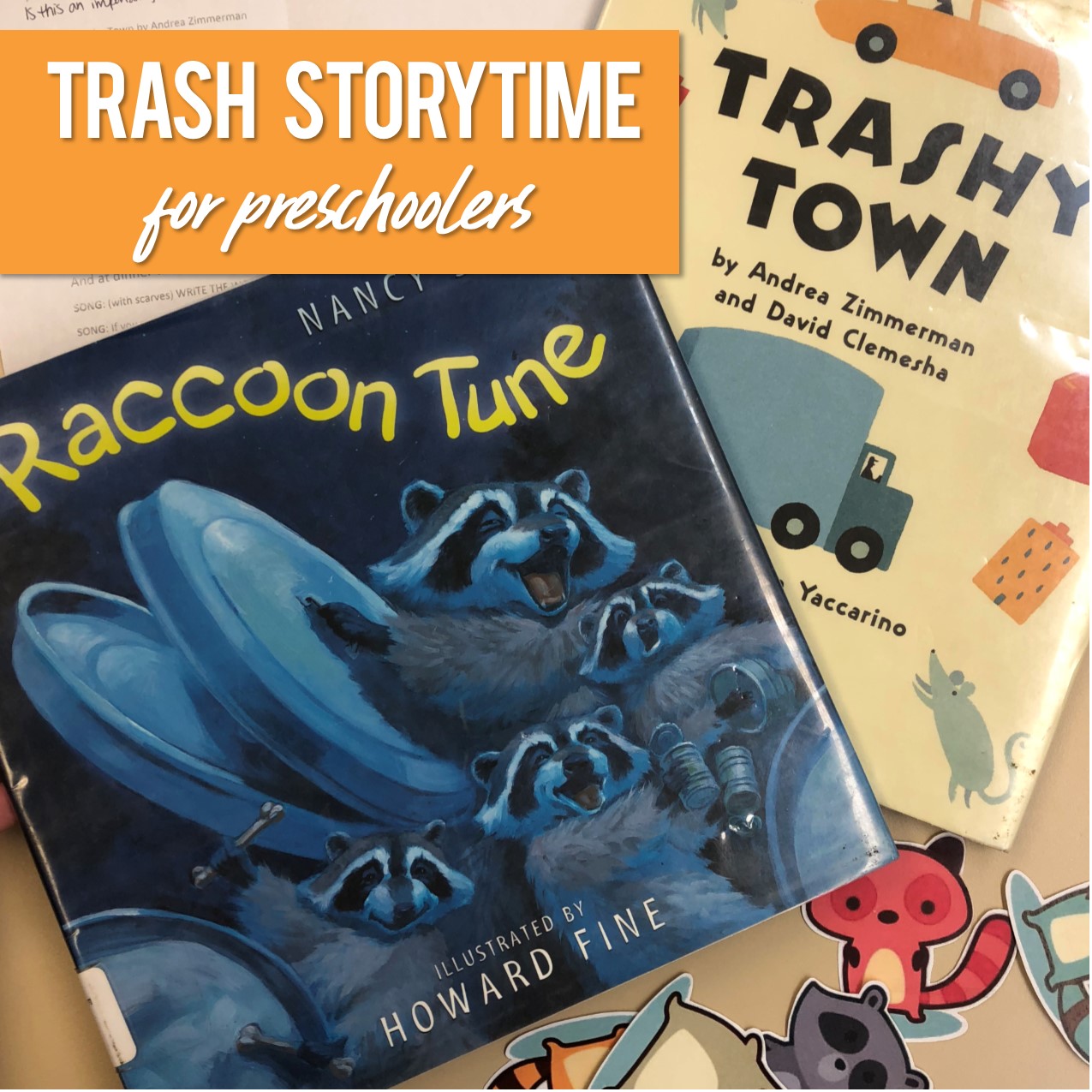 Trash & Garbage Storytime The Learning Curve
