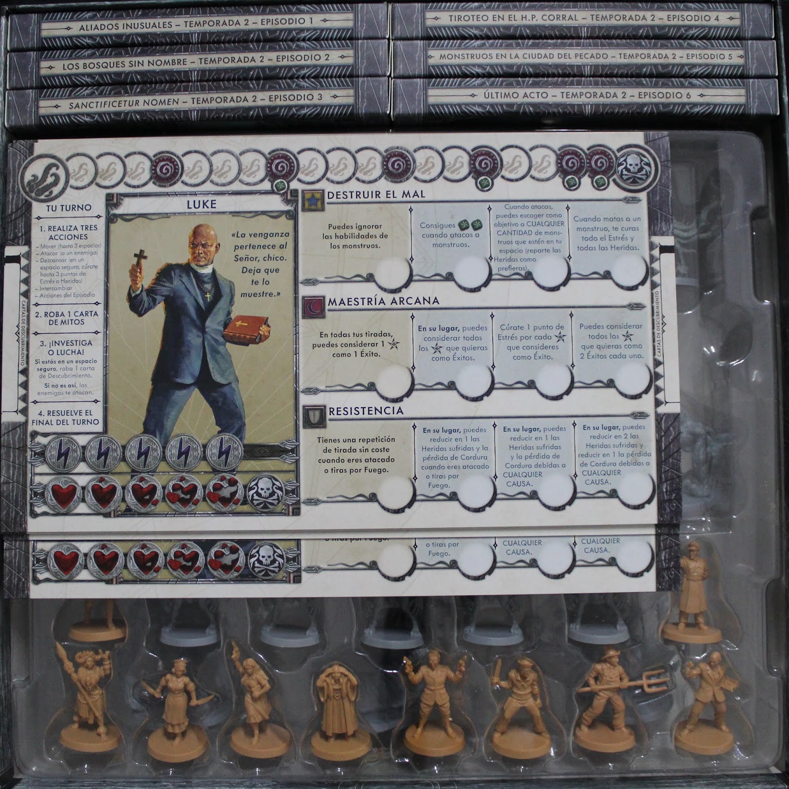 Cthulhu Death May Die Bert Investigator miniature Kickstarter Exclusive