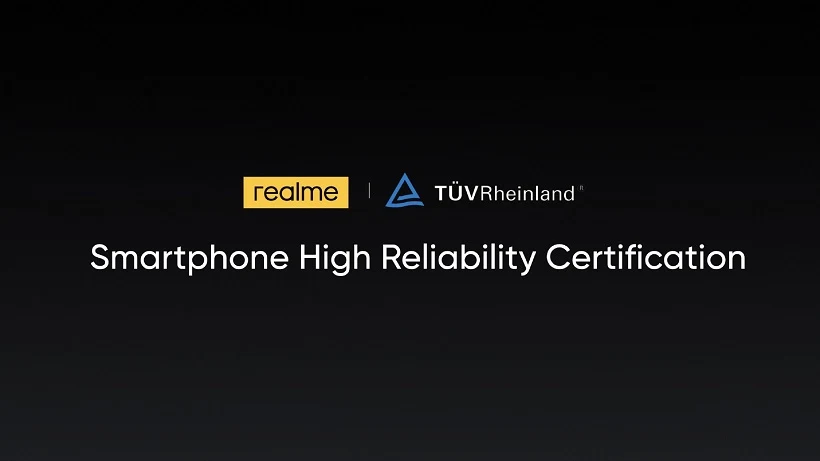 realme and TÜV Rheinland to set new quality standard in the global smartphone industry