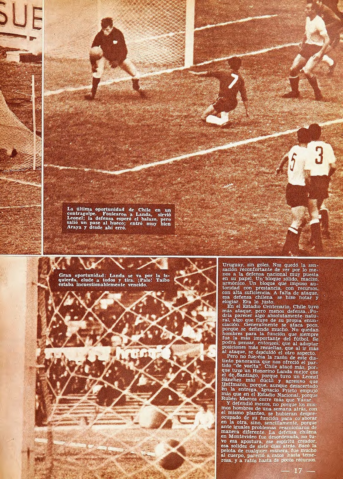 Partidos de la Roja [16/05/1965] UruguayChile 11