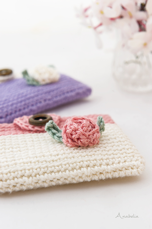 Crochet Mini pouches, Anabelia Craft Design
