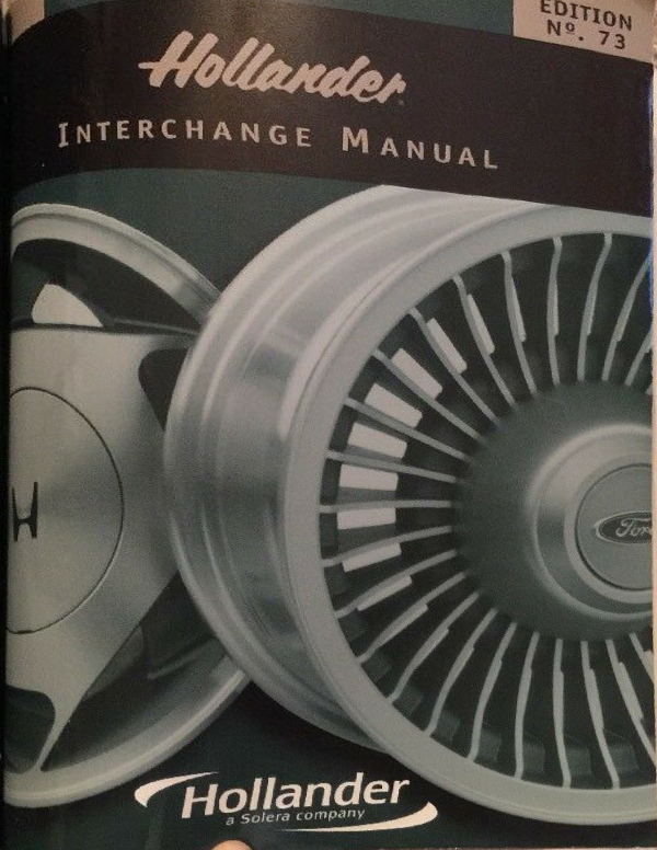 Hollander Interchange Wheel Manuals