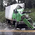 Caminhoneiro morre em acidente com dois caminhões na BR-153, em General Carneiro