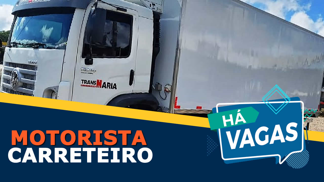 vaga para motorista