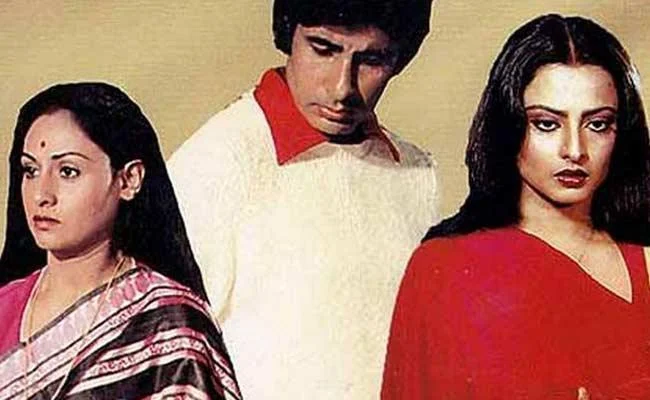 Rekha, Jaya Bachchan, Amitabh Bachchan