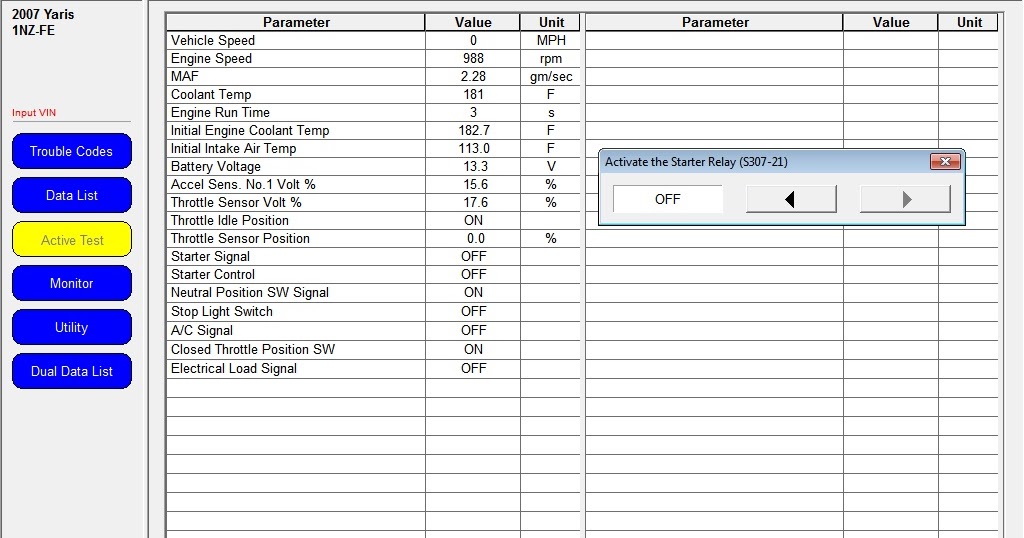 Check the Starter Relay and ACC Cut Relay using TECHSTREAM (TIS) Software Blog.Teknisi