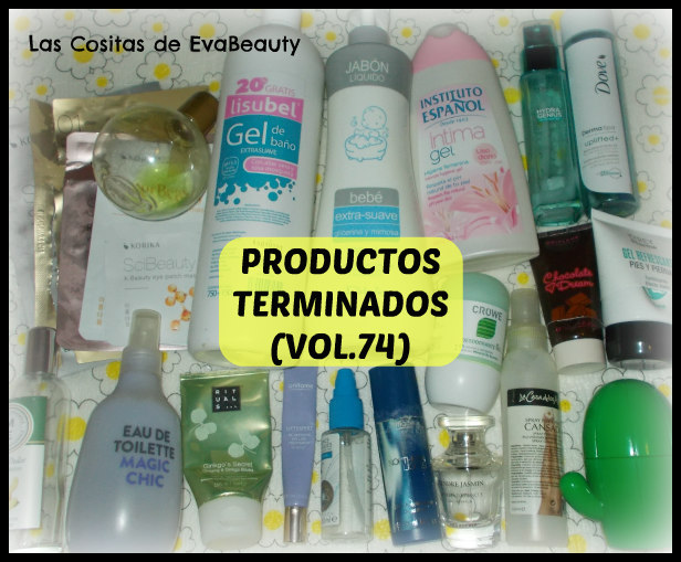 Productos terminados/Empties belleza e higiene low cost 