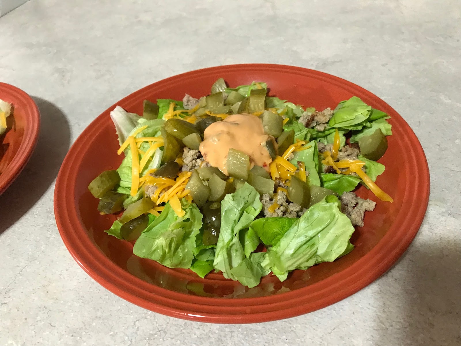 At Home with Shara C Big Mac in a Bowl (New to Us Recipe)