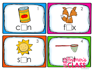 Write the Room Phonics pack. Your students will have fun expanding their vocabulary, practicing their handwriting skills, and practicing various phonics skills. A fun writing literacy activity. Perfect for a Kindergarten or First Grade writing center. The set includes practice with short vowels, initial sounds, ending sounds, and blends! #writingcenter #writing #writetheroom #kindergarten #kindergartenwriting #phonics #1stgrade