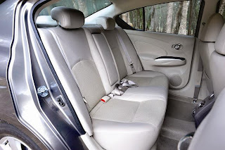 new Nissan sunny Dci back seating