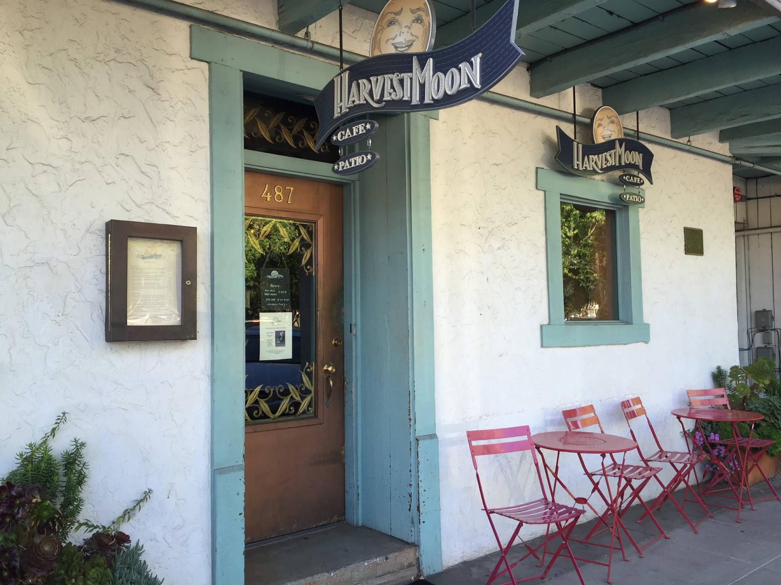 フード＆ワインの日々 ソノマ グルメ：人気カリフォルニア料理 Harvest Moon Cafe（ハーベスト ムーン カフェ）