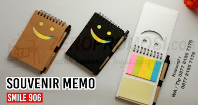 Souvenir Notepad, Notes Memo, memo promosi custom, souvenir memo lucu, Memo Promosi Perusahaan kode 906