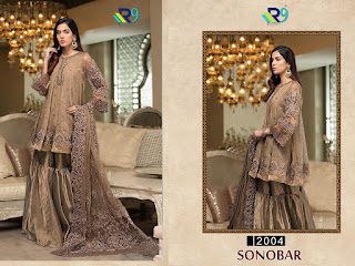 R9 Designer Studio Sanobar Pakistani Salwar Kameez