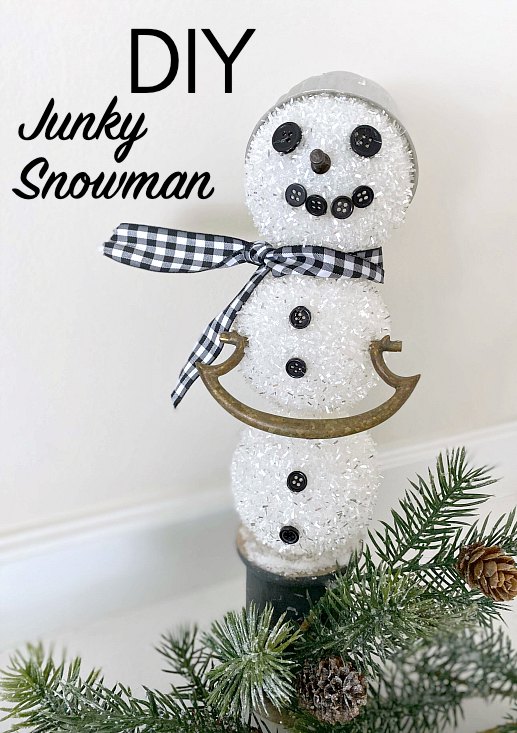 How to Build a Junky Christmas Snowman