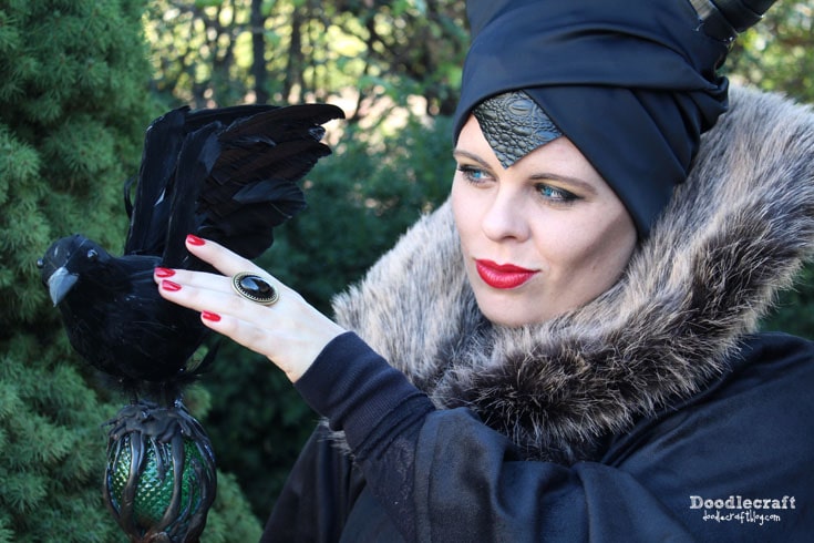 Maleficent Disney Inspired Cosplay DIY Halloween Costume!