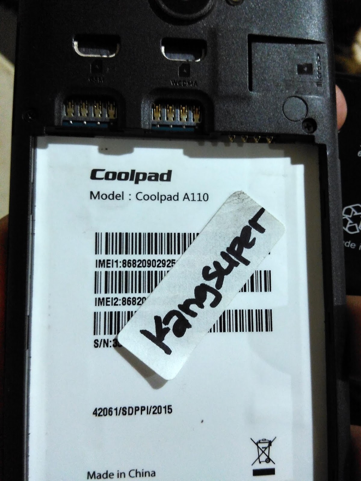 Flash &amp; Reset FRP Coolpad A110 via Flash Tool