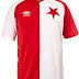 Umbro lança as novas camisas do Slavia Praga