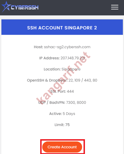 Cara Membuat Akun SSH Support SSL/TLS Premium Gratis ...