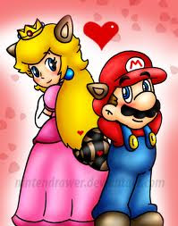 Mario y Peach *O*